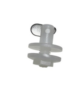 PVC Turn Button, Fabric / Fabric