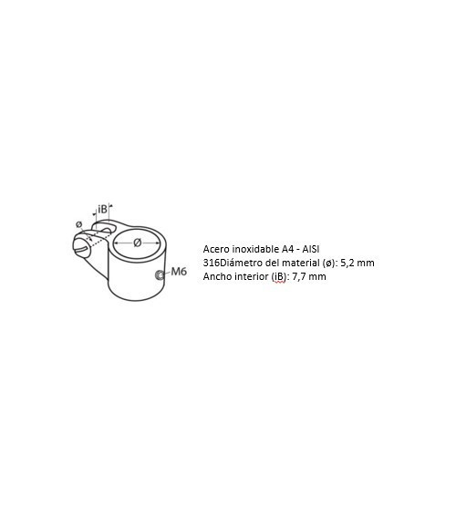 Brida Capota Inox