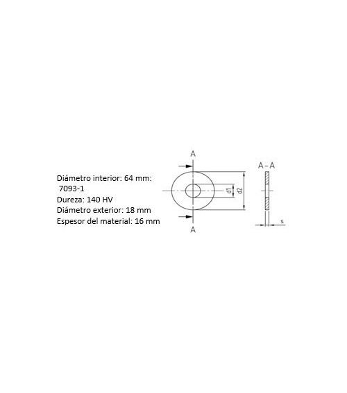 DIN 9021 Wide Washer, 316 Stainless