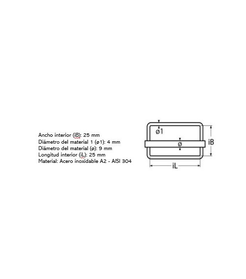 Stainless Strap Buckle