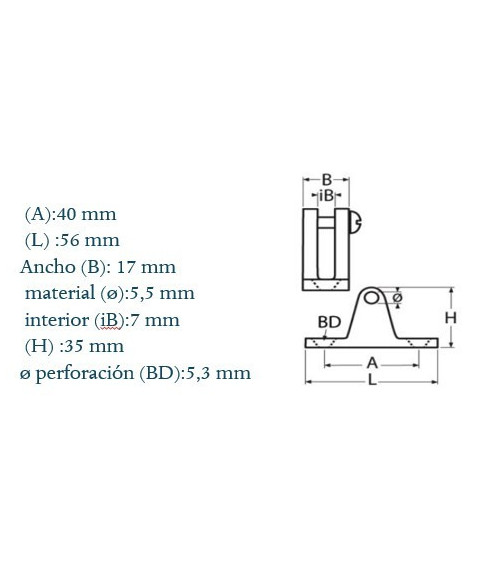 Base Capota Inox