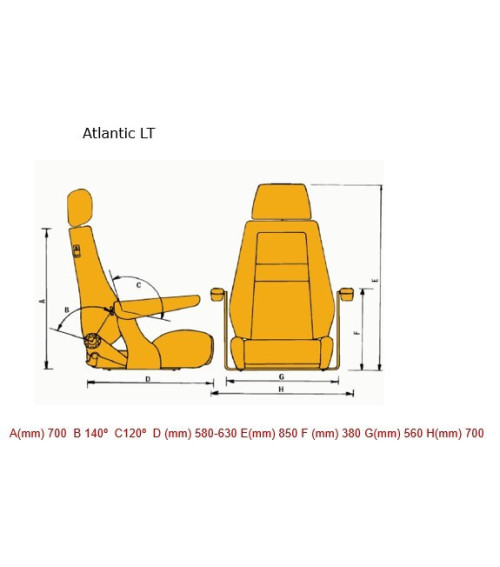 Recaro Atlantic LT Seat