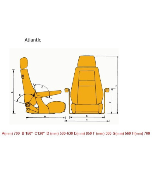 Recaro Atlantic X Seat