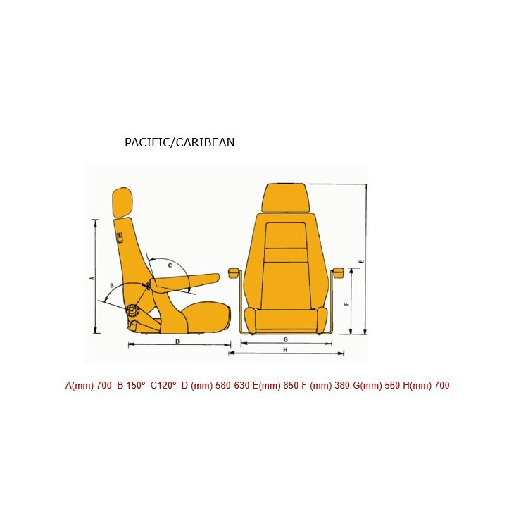 Recaro Caribean Seat