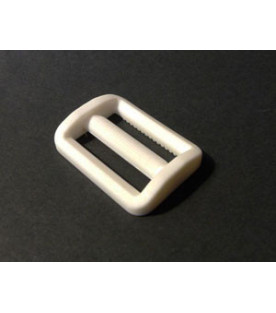 Single-Bar Strap Tension Slide, White