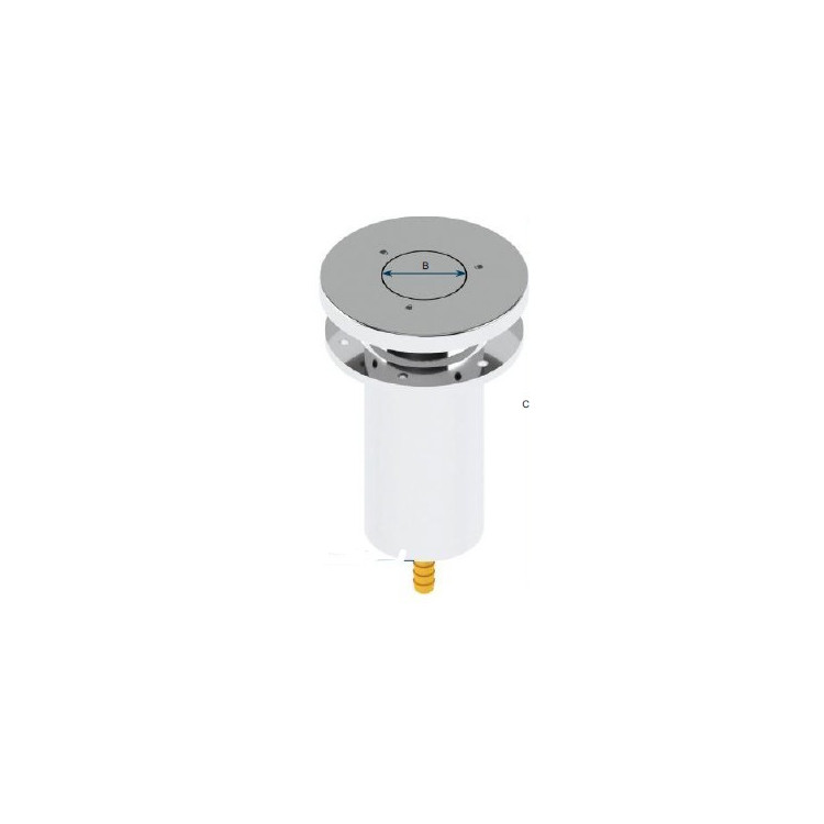 Base para Poste Fibra Carbono