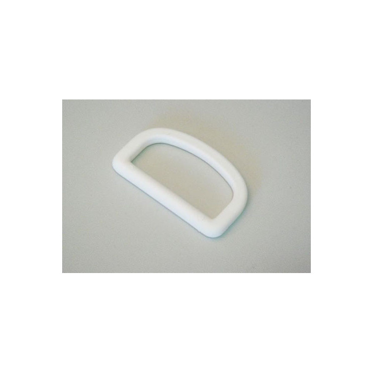 D-Ring, White PVC
