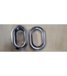 Rectangular Stainless Eyelet and Washer