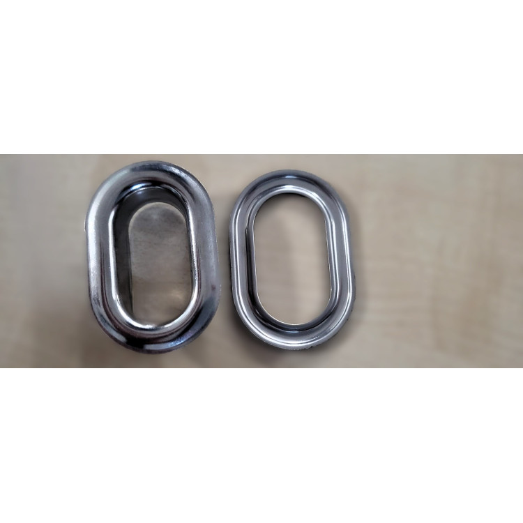 Ollao y Arandela Inox Rectangular