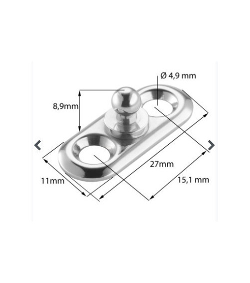 Tenax-Loxx Double-Fixing Stud