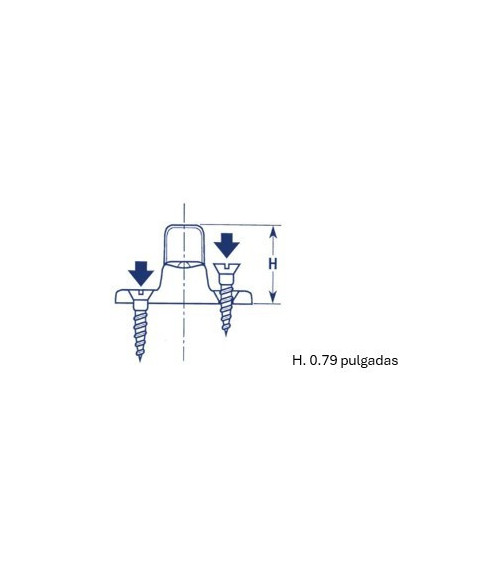 Double-Fixing Turn Button Stud