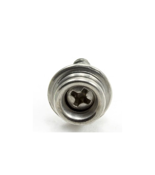 Snap Fastener Screw Stud, Stainless 16 mm