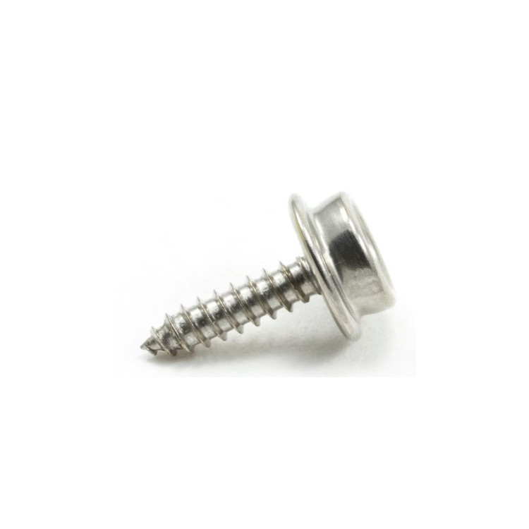 Broche Macho Tornillo Inox Rosca Chapa 16 mm