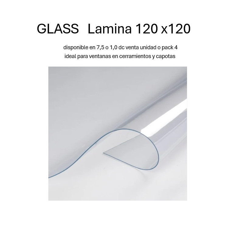 Glass Lámina 120 x 120 cm