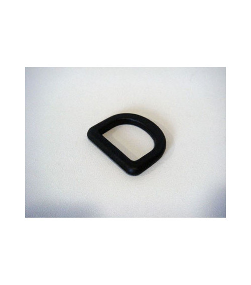 D-Ring, Black PVC