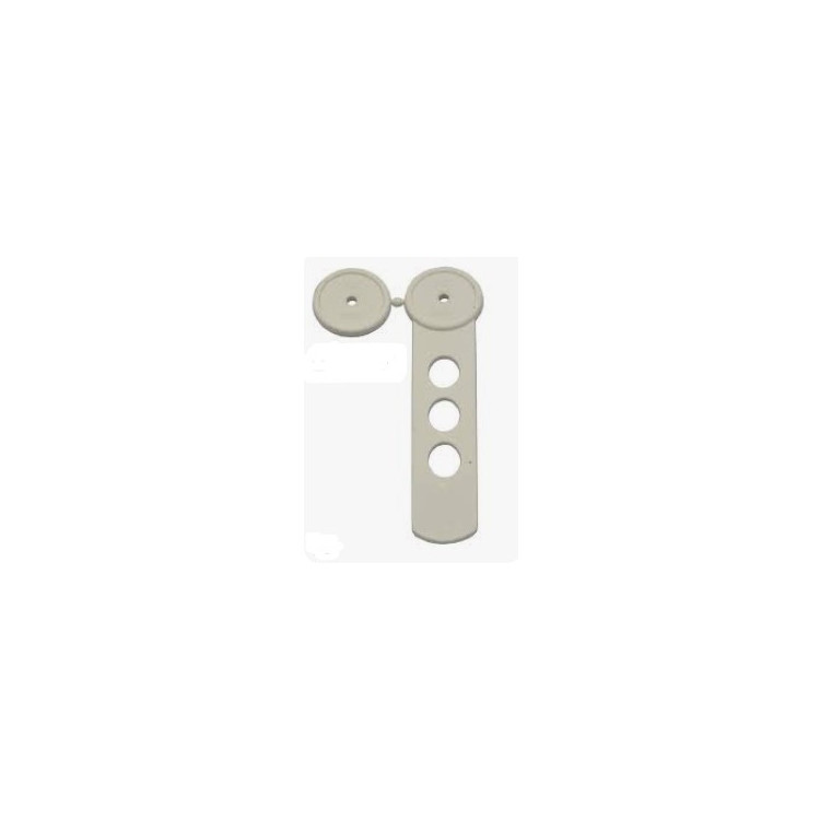 Tensor 3 Fijadores PVC Rígido Remachado (3 piezas)