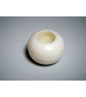 Rope Toggle, White PVC