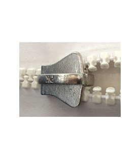 Double Slider M15 Molded, Stainless, No Pull Tab