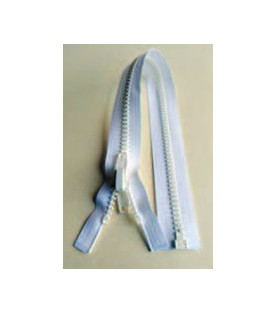 Molded Zipper M10, Separating, Double Pull