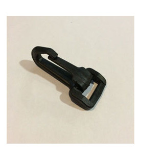 Nylon Strap Snap Hook, Black