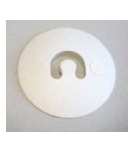 Vertical Pool Hook, White
