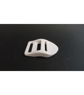 Heavy-Duty Strap Tension Slide 25 mm, White