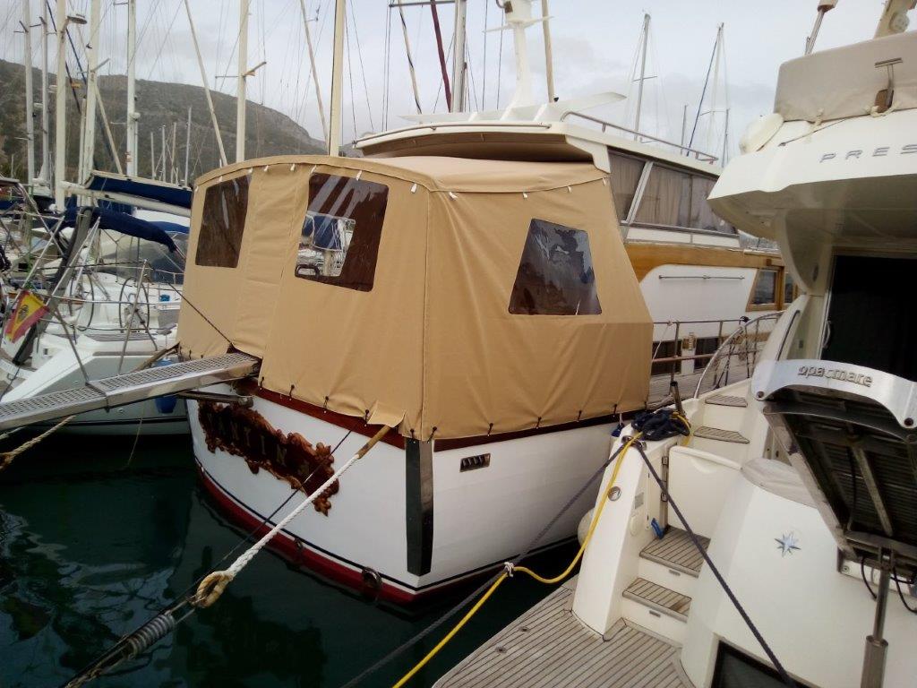 Cerramiento en Sunbrella Plus y Cristal